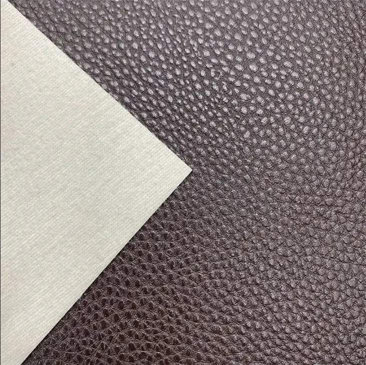 Wholesale Factory Waterproof Thick Leather Fabric PVC Synthetic Leather For Handbags