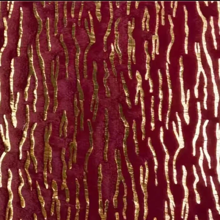 100 %Polyester Recycled PV Velvet Fabric For Sofa